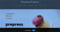 Desktop Screenshot of prepress-projects.co.uk